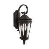 Capital Lighting 939721OZ Inman Park 2 Light Outdoor Wall Lantern Oiled Bronze