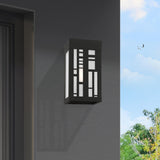 Livex Lighting 22971-14 Malmo - 1 Light Small Outdoor ADA Wall Sconce in Modern Style-8.5 Inches Tall and 4.5 Inches Wide, Finish Color: Textured Black