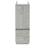 Fresca FCB31-241224ASH-FC Fresca Formosa 58" Floor Standing Double Sink Modern Bathroom Cabinet in Ash