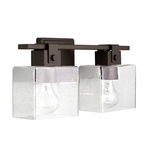 Capital Lighting 139124OR-498 Graham 2 Light Vanity Oil Rubbed Bronze