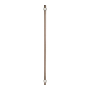 Amerock Cabinet Pull Black Brushed Nickel/Polished Chrome 10-1/16 inch (256 mm) Center to Center Mulino 1 Pack Drawer Pull Drawer Handle Cabinet Hardware