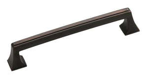 Amerock Cabinet Pull Oil Rubbed Bronze 6-5/16 inch (160 mm) Center to Center Mulholland 1 Pack Drawer Pull Drawer Handle Cabinet Hardware