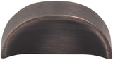 Jeffrey Alexander 484-32DBAC 32 mm Center-to-Center Brushed Oil Rubbed Bronze Elara Cabinet Pinch Pull