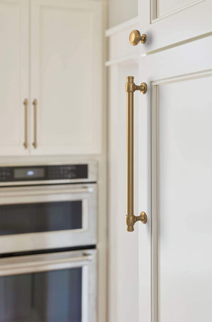 Amerock Cabinet Pull Champagne Bronze 7-9/16 inch (192 mm) Center-to-Center Winsome 1 Pack Drawer Pull Cabinet Handle Cabinet Hardware