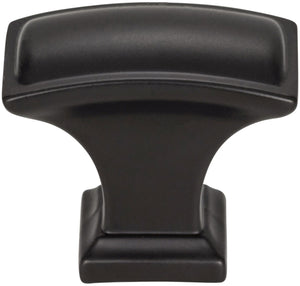 Jeffrey Alexander 435L-BNBDL 1-1/2" Overall Length Brushed Pewter Rectangle Annadale Cabinet Knob