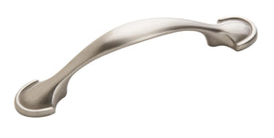 Amerock Cabinet Pull Satin Nickel 3 inch (76 mm) Center to Center Everyday Heritage 1 Pack Drawer Pull Drawer Handle Cabinet Hardware