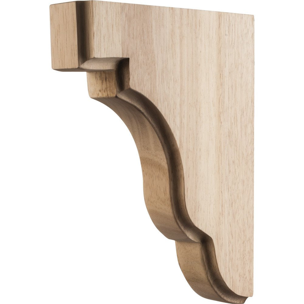 Hardware Resources CORSQ-2MP 1-3/4" W x 7-1/2" D x 9-1/2" H Maple Square Edge Corbel