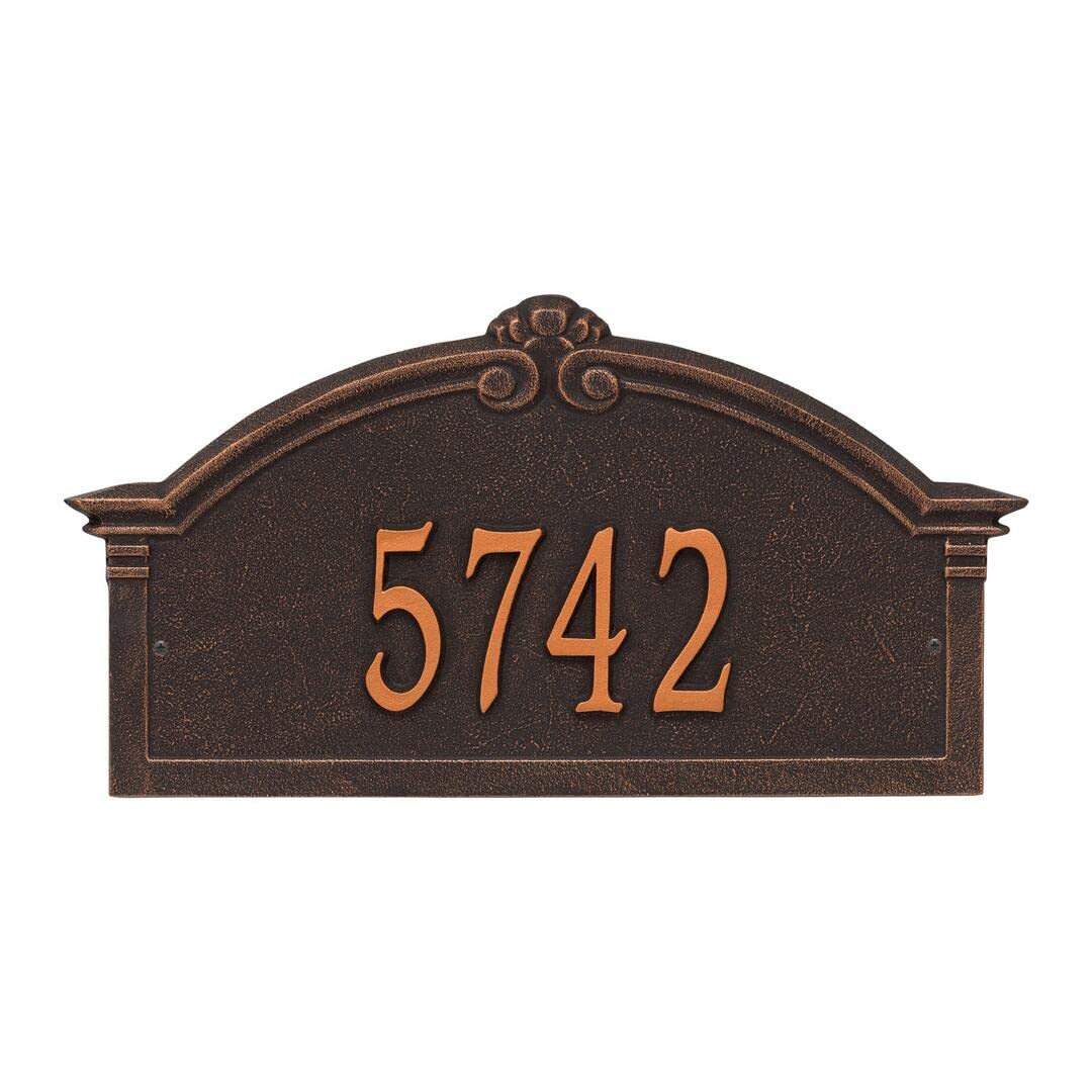 Whitehall 3134OB - Personalized Roselyn Arch Plaque - Grande - Wall - 1 Line