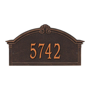 Whitehall 3134OB - Personalized Roselyn Arch Plaque - Grande - Wall - 1 Line