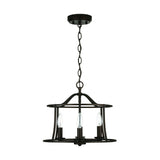 Capital Lighting 239541MB Cameron 4 Light Semi-Flush Matte Black