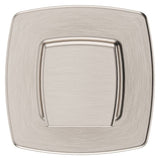 Squared Non-Diverting Tub Spout in PVD Brushed Nickel