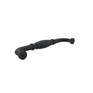 Amerock Cabinet Pull Matte Black 6-5/16 inch (160 mm) Center-to-Center Granby 1 Pack Drawer Pull Drawer Handle Cabinet Hardware