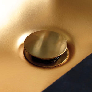 Native Trails DR120-MB 1.5" Dome Drain, Matte Black