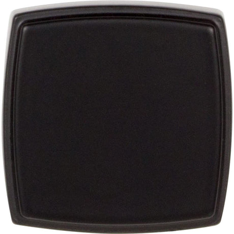 Jeffrey Alexander 141MB 1-1/4" Overall Length Matte Black Square Renzo Cabinet Knob