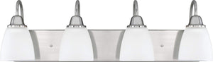 Capital Lighting 115141BN-337 Trenton 4 Light Vanity Brushed Nickel