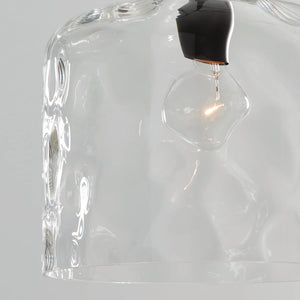 Capital Lighting 325717MB Crawford 1 Light Pendant Matte Black