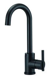 Gerber D150558BS Satin Black Parma Single Handle Bar Faucet