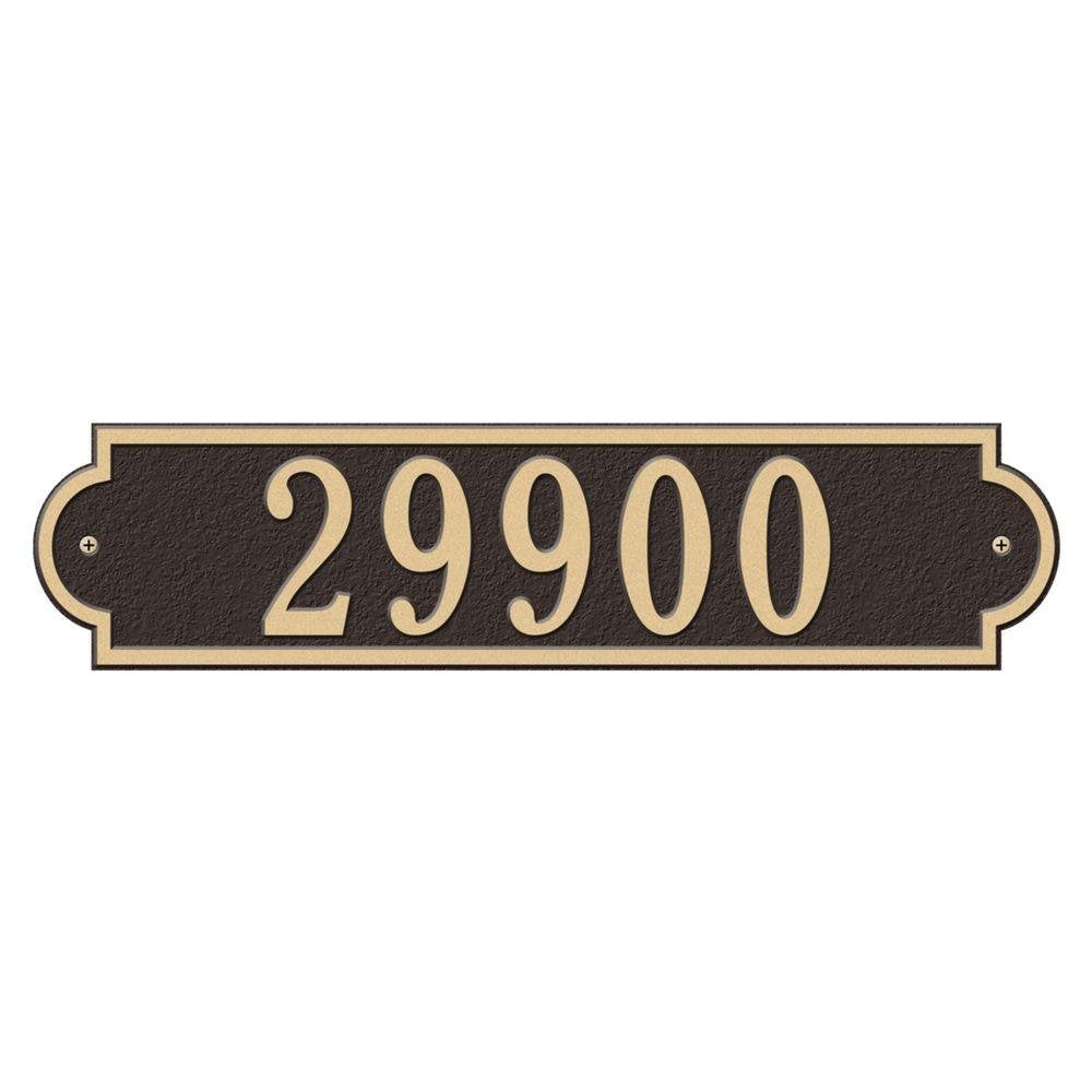 Whitehall 2990OG - Personalized Richmond  Plaque -Estate - Wall - 1 line