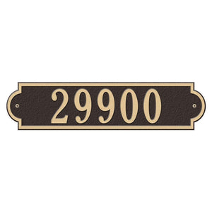 Whitehall 2990OG - Personalized Richmond  Plaque -Estate - Wall - 1 line