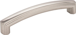 Jeffrey Alexander 519-128SN 128 mm Center-to-Center Satin Nickel Delgado Cabinet Pull