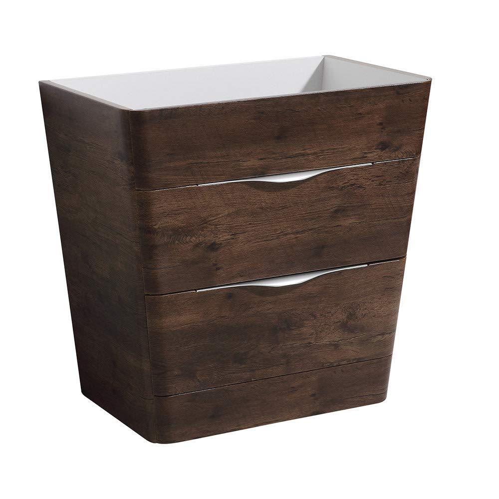 Fresca FCB8532RW Fresca Milano 32" Rosewood Modern Bathroom Cabinet