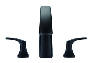 Gerber D300918BST Satin Black Vaughn Three Piece Roman Tub Trim Kit