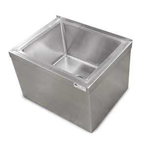 John Boos PBMS2424-12 Floor Mounted Mop Sink, 28-5/8