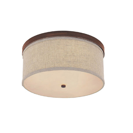 Capital Lighting 2015BB-479 Midtown 3 Light Flush Mount Burnished Bronze