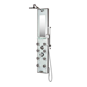 PULSE ShowerSpas 1013-GL Kihei II ShowerSpa Panel with 8