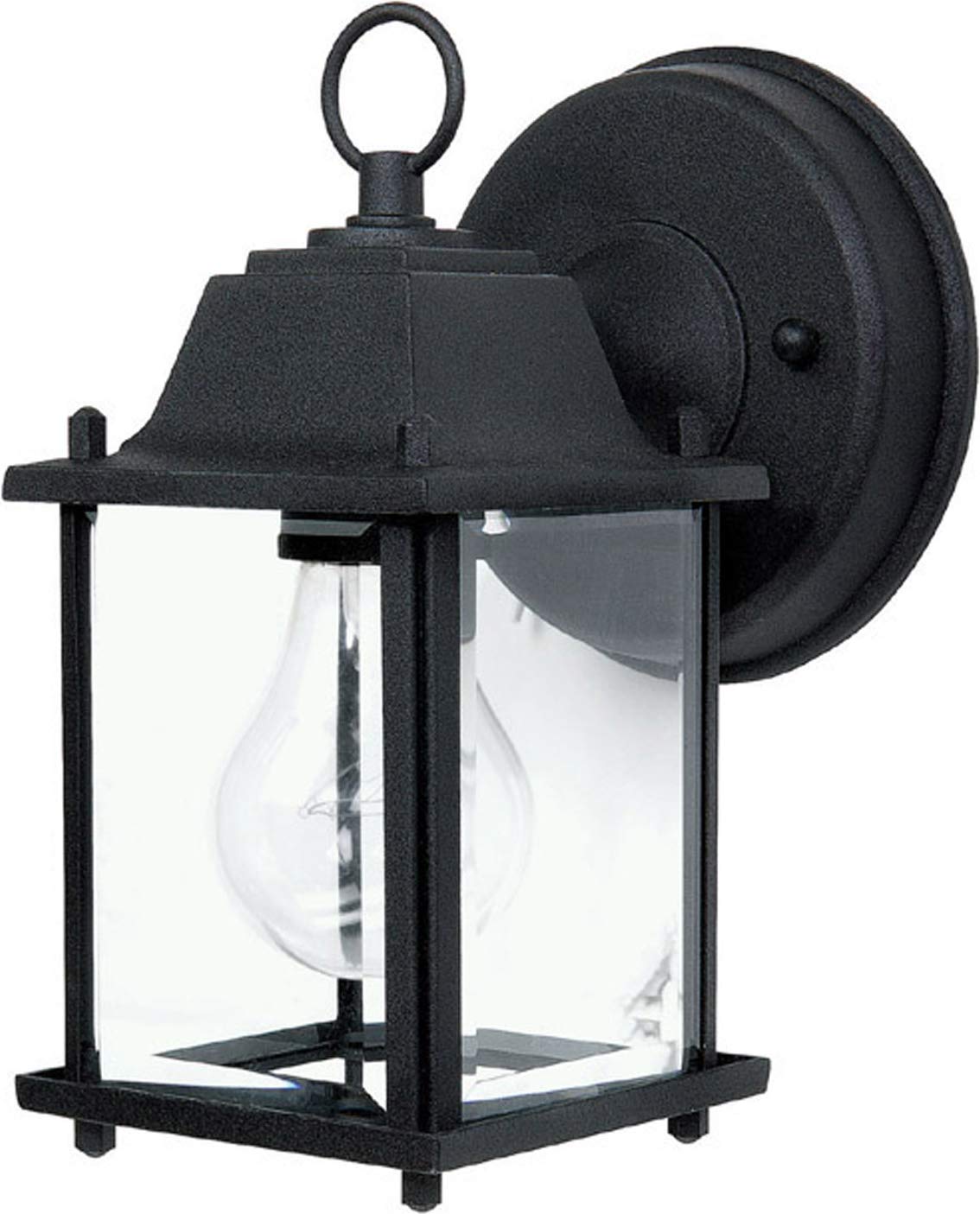 Capital Lighting 9850BK Outdoor 1 Light Outdoor Wall Lantern Black