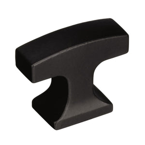 Amerock Cabinet Knob Black Bronze 1-5/16 inch (33 mm) Length Westerly 1 Pack Drawer Knob Cabinet Hardware