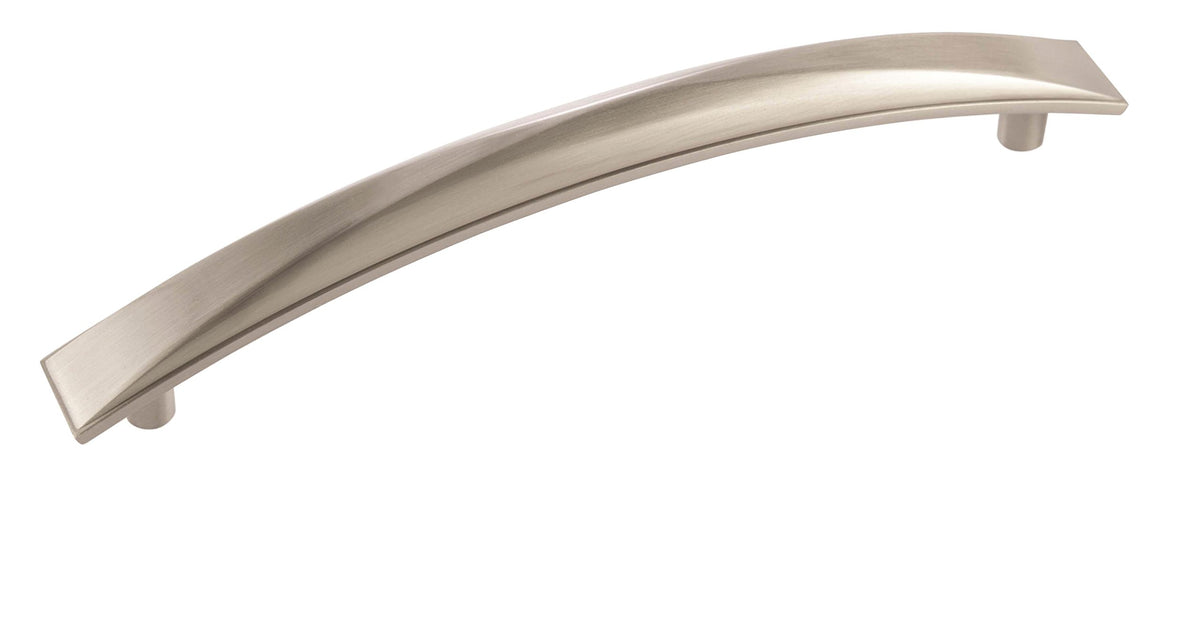 Amerock Cabinet Pull Satin Nickel 6-5/16 inch (160 mm) Center to Center Extensity 1 Pack Drawer Pull Drawer Handle Cabinet Hardware