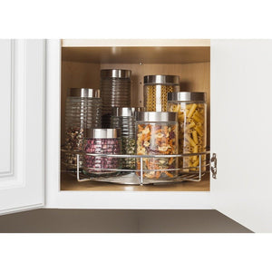 Hardware Resources MLSR18-S-R Single Shelf Wire Lazy Susan