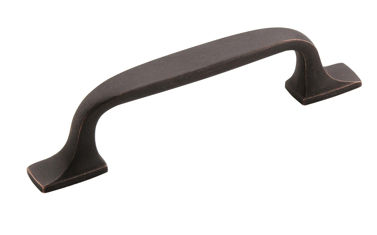 Amerock Cabinet Pull Dark Oiled Bronze 3 inch (76 mm) Center to Center Highland Ridge 1 Pack Drawer Pull Drawer Handle Cabinet Hardware