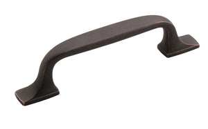 Amerock Cabinet Pull Dark Oiled Bronze 3 inch (76 mm) Center to Center Highland Ridge 1 Pack Drawer Pull Drawer Handle Cabinet Hardware