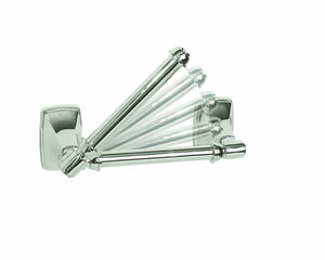 Amerock Corp BH2650726 Clarendon Tissue Roll Holder, 8-5/16", Polished Chrome