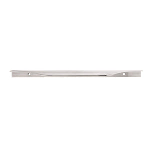 Amerock Cabinet Edge Pull Polished Chrome 8-9/16 inch (217 mm) Center to Center Aloft 1 Pack Drawer Pull Drawer Handle Cabinet Hardware