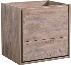 Fresca FCB9224RNW Fresca Catania 24" Rustic Natural Wood Wall Hung Modern Bathroom Cabinet
