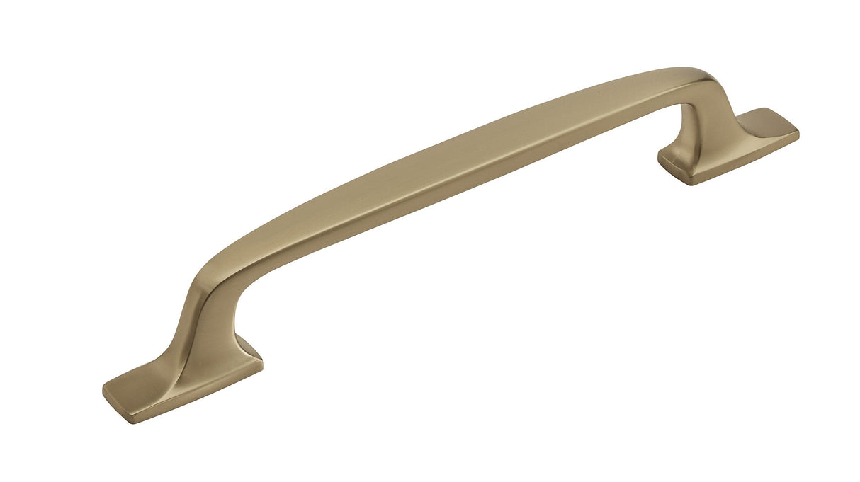 Amerock Appliance Pull Golden Champagne 8 inch (203 mm) Center to Center Highland Ridge 1 Pack Drawer Pull Drawer Handle Cabinet Hardware