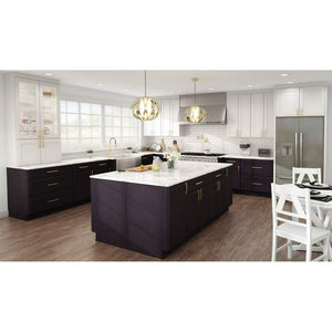 Elements 859-128MB 128 mm Center-to-Center Matte Black Square Thatcher Cabinet Bar Pull