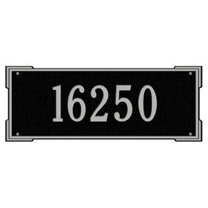 Whitehall 1019BS - Personalized Roanoke Plaque - Estate -Wall - 1 Line