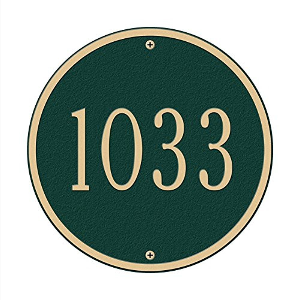 Whitehall 1033GG - Round - 9" Diameter Wall - One Line