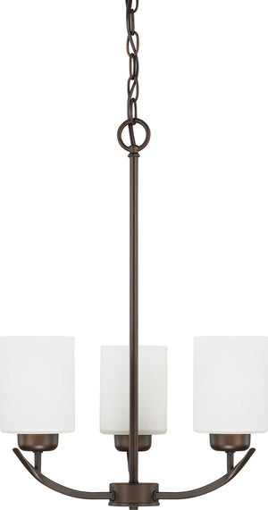 Capital Lighting 415231BZ-338 Dixon 3 Light Chandelier Bronze