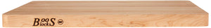 John Boos 213 Chop-N-Slice Maple Wood Cutting Board for Kitchen Prep, 1.25" Thick, Large, Edge Grain, Charcuterie Block, 18" x 12", Reversible 18X12X1.25 MPL-EDGE GR-REV-NO GRV-