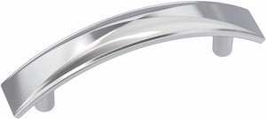 Amerock Cabinet Pull Polished Chrome 3 inch (76 mm) Center-to-Center Extensity 1 Pack Drawer Pull Drawer Handle Cabinet Hardware