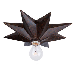 Crystorama 9230-EB_CEILING Astro 1 Light English Bronze Flush Mount