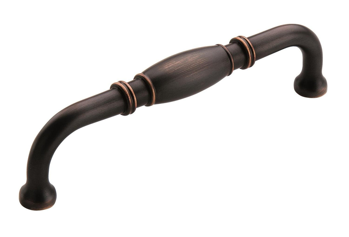 Amerock Cabinet Pull Oil Rubbed Bronze 5-1/16 inch (128 mm) Center to Center Granby 1 Pack Drawer Pull Drawer Handle Cabinet Hardware