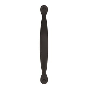 Amerock Cabinet Pull Matte Black 3-3/4 inch (96 mm) Center to Center Inspirations 1 Pack Drawer Pull Drawer Handle Cabinet Hardware