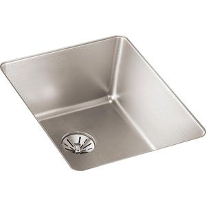 Elkay Lustertone Iconix ETRU13168PD Single Bowl Undermount Stainless Steel Sink with Perfect Drain