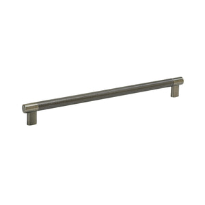 Amerock Kitchen Cabinet Pull Gunmetal 12-5/8 in (320 mm) Center-to-Center Bronx 1 Pack Furniture Hardware Cabinet Handle Bathroom Drawer Pull